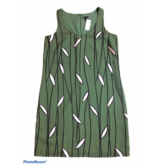 Ann Taylor Dresses & Skirts - Ann Taylor Dress A-Line Green Sleeveless Size 10